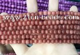 CCN5279 15 inches 6mm round candy jade beads Wholesale