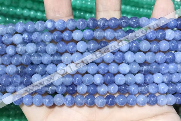 CCN5285 15 inches 6mm round candy jade beads Wholesale