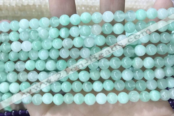 CCN5286 15 inches 6mm round candy jade beads Wholesale