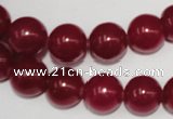 CCN53 15.5 inches 12mm round candy jade beads wholesale