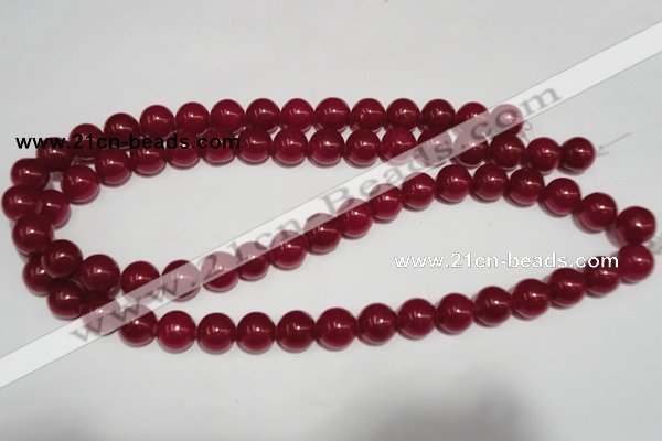 CCN53 15.5 inches 12mm round candy jade beads wholesale