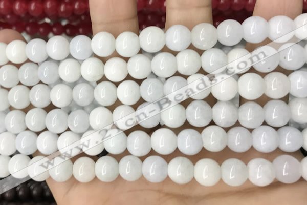 CCN5313 15 inches 8mm round candy jade beads Wholesale