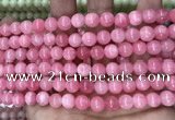 CCN5325 15 inches 8mm round candy jade beads Wholesale