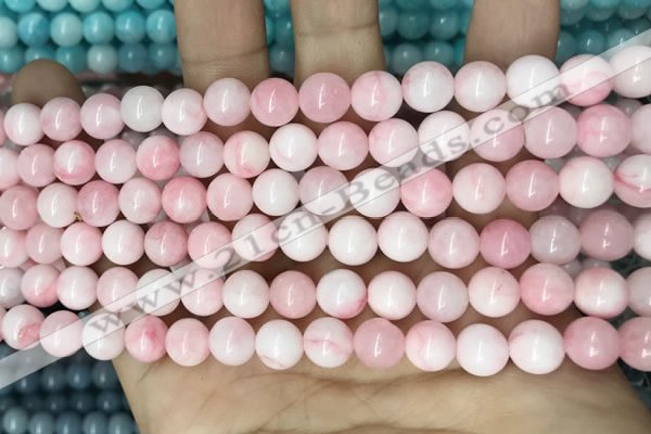 CCN5330 15 inches 8mm round candy jade beads Wholesale