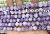 CCN5354 15 inches 8mm round candy jade beads Wholesale