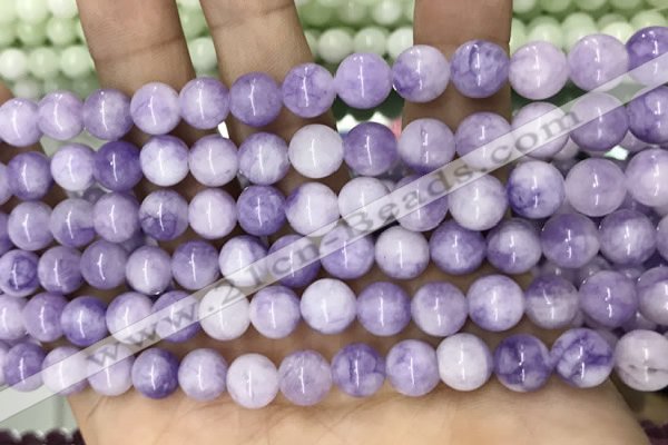 CCN5354 15 inches 8mm round candy jade beads Wholesale