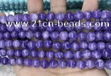 CCN5358 15 inches 8mm round candy jade beads Wholesale