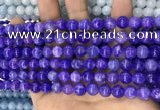 CCN5359 15 inches 8mm round candy jade beads Wholesale