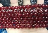 CCN5369 15 inches 8mm round candy jade beads Wholesale