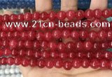 CCN5371 15 inches 8mm round candy jade beads Wholesale