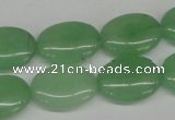 CCN538 15.5 inches 15*20mm oval candy jade beads wholesale