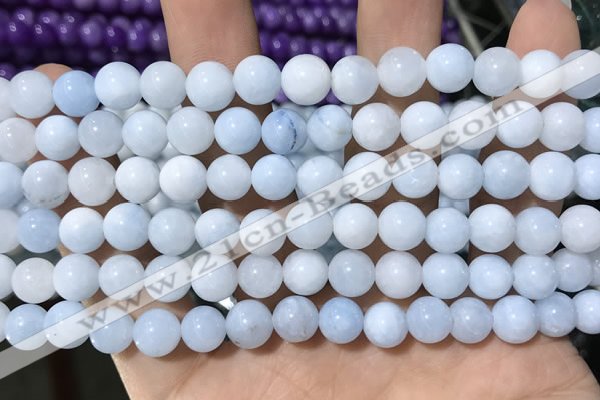 CCN5382 15 inches 8mm round candy jade beads Wholesale