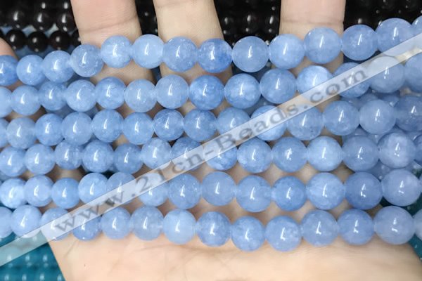 CCN5388 15 inches 8mm round candy jade beads Wholesale