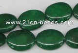 CCN539 15.5 inches 15*20mm oval candy jade beads wholesale