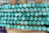 CCN5409 15 inches 8mm round candy jade beads Wholesale