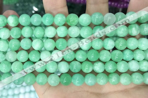 CCN5417 15 inches 8mm round candy jade beads Wholesale