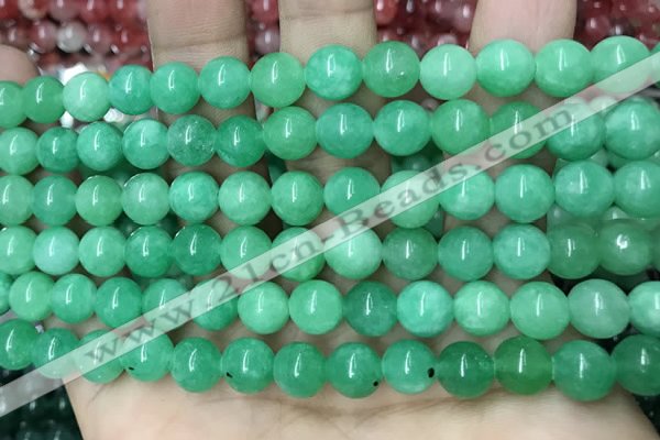 CCN5418 15 inches 8mm round candy jade beads Wholesale