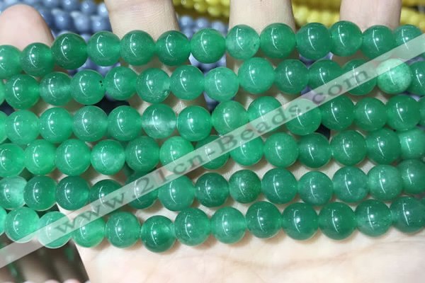 CCN5419 15 inches 8mm round candy jade beads Wholesale