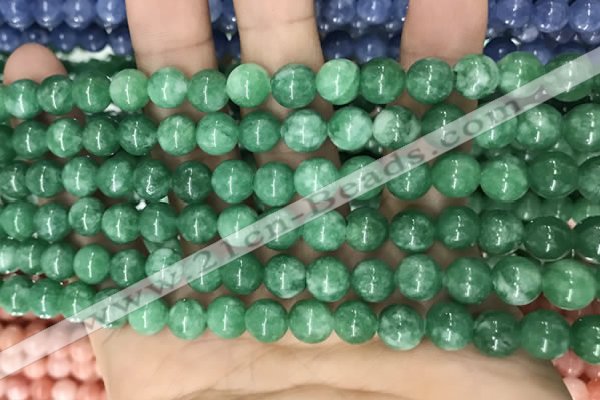 CCN5422 15 inches 8mm round candy jade beads Wholesale