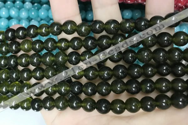 CCN5423 15 inches 8mm round candy jade beads Wholesale