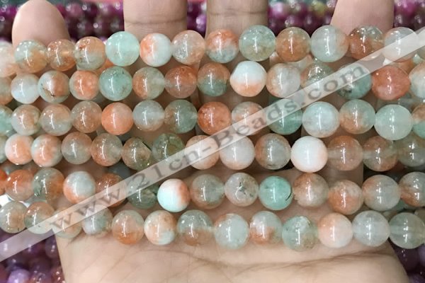 CCN5480 15 inches 8mm round candy jade beads Wholesale