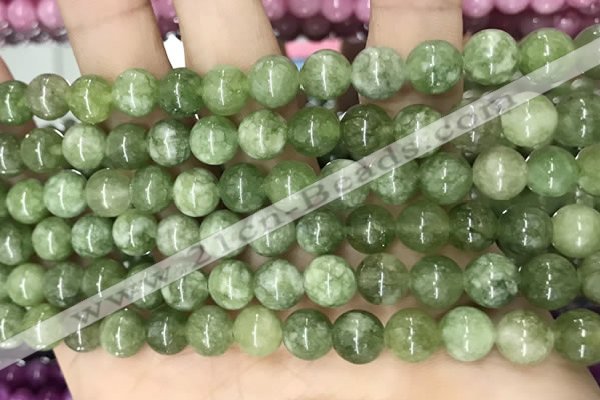 CCN5487 15 inches 8mm round candy jade beads Wholesale