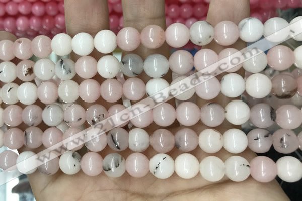 CCN5492 15 inches 8mm round candy jade beads Wholesale