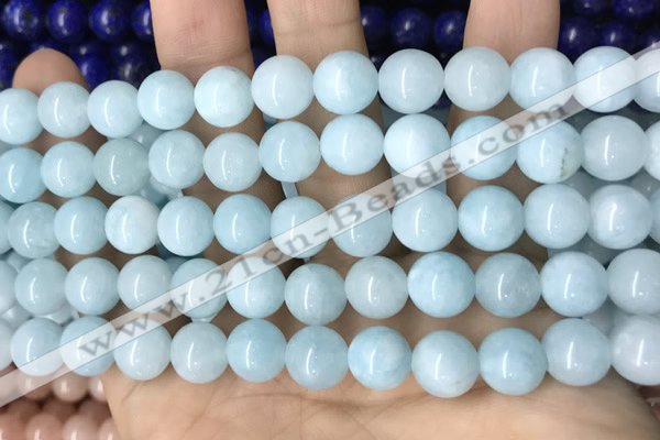 CCN5505 15 inches 8mm round candy jade beads Wholesale