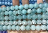 CCN5508 15 inches 8mm round candy jade beads Wholesale