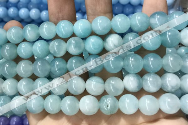 CCN5508 15 inches 8mm round candy jade beads Wholesale