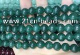 CCN5518 15 inches 8mm round candy jade beads Wholesale