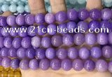 CCN5529 15 inches 8mm round candy jade beads Wholesale