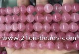 CCN5532 15 inches 8mm round candy jade beads Wholesale