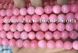 CCN5533 15 inches 8mm round candy jade beads Wholesale