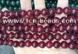 CCN5536 15 inches 8mm round candy jade beads Wholesale