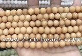 CCN5588 15 inches 8mm round matte candy jade beads Wholesale