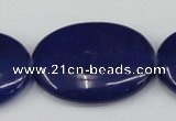 CCN560 15.5 inches 25*35mm oval candy jade beads wholesale