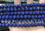 CCN5614 15 inches 8mm round matte candy jade beads Wholesale