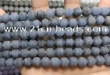 CCN5626 15 inches 8mm round matte candy jade beads Wholesale