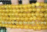 CCN5708 15 inches 8mm faceted round candy jade beads