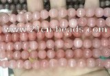 CCN5715 15 inches 8mm faceted round candy jade beads