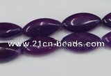 CCN576 15.5 inches 10*20mm marquise candy jade beads wholesale