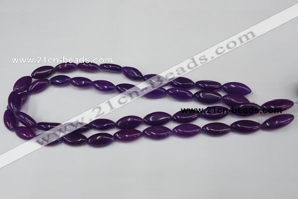 CCN576 15.5 inches 10*20mm marquise candy jade beads wholesale