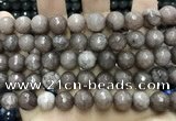 CCN5771 15 inches 10mm faceted round candy jade beads