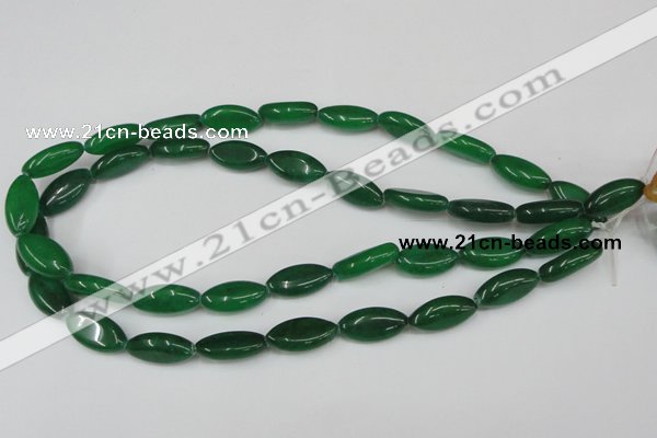 CCN578 15.5 inches 10*20mm marquise candy jade beads wholesale