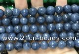 CCN5815 15 inches 10mm faceted round candy jade beads