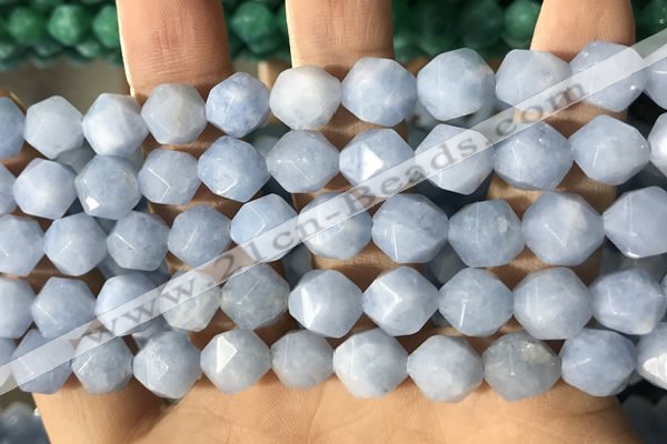 CCN5840 15 inches 8mm faceted nuggets candy jade beads Wholesale