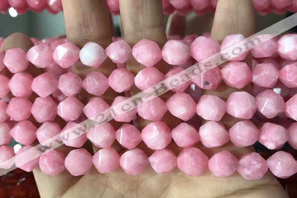CCN5842 15 inches 8mm faceted nuggets candy jade beads Wholesale