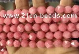 CCN5843 15 inches 8mm faceted nuggets candy jade beads Wholesale