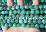 CCN5846 15 inches 8mm faceted nuggets candy jade beads Wholesale